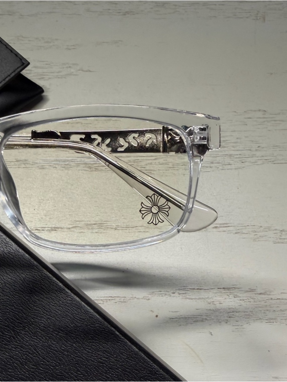 Chrome Hearts Clear Frames & Lens Glasses - Picture 5 of 5